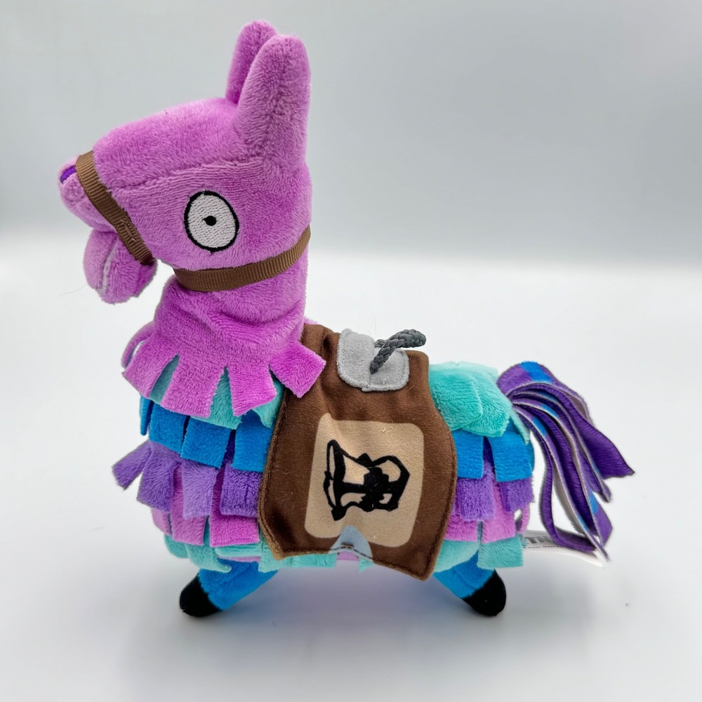 Fortnite Loot Llama Plush Jazwares FNT0037 7 in Purple Blue